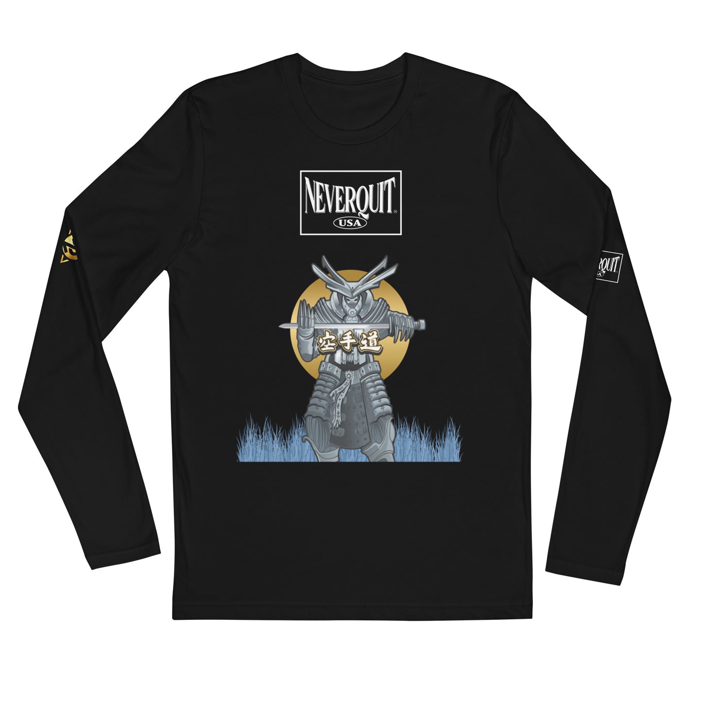 SAMURAI Long Sleeve Fitted Crew