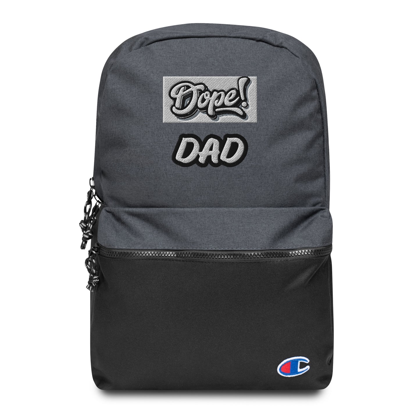 Embroidered DOPE DAD Champion Backpack