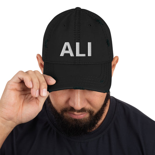 ALI Distressed Dad Hat