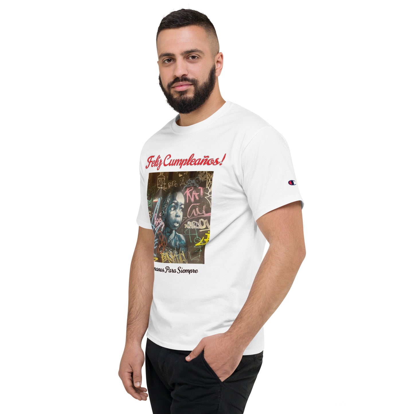 Feliz Cumpleaños Men's Champion T-Shirt