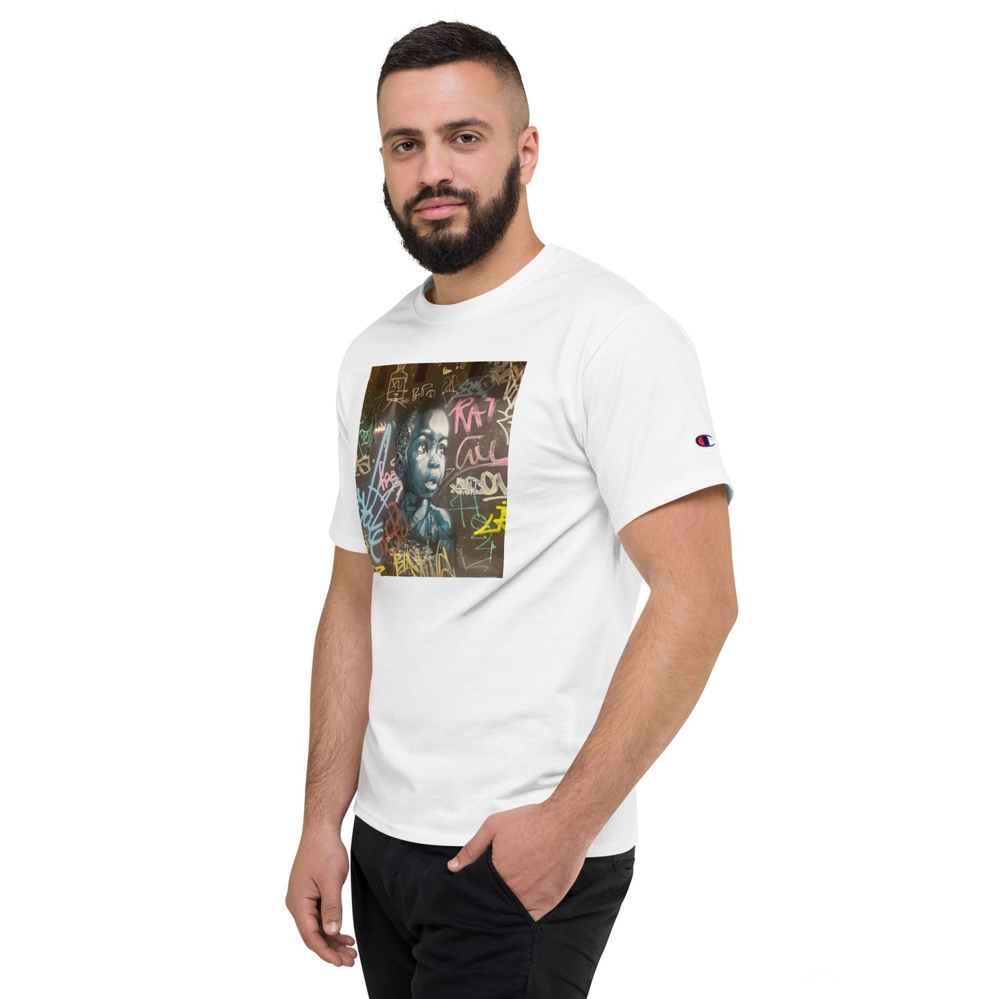 ¡Vivan los niños! Men's Champion T-Shirt