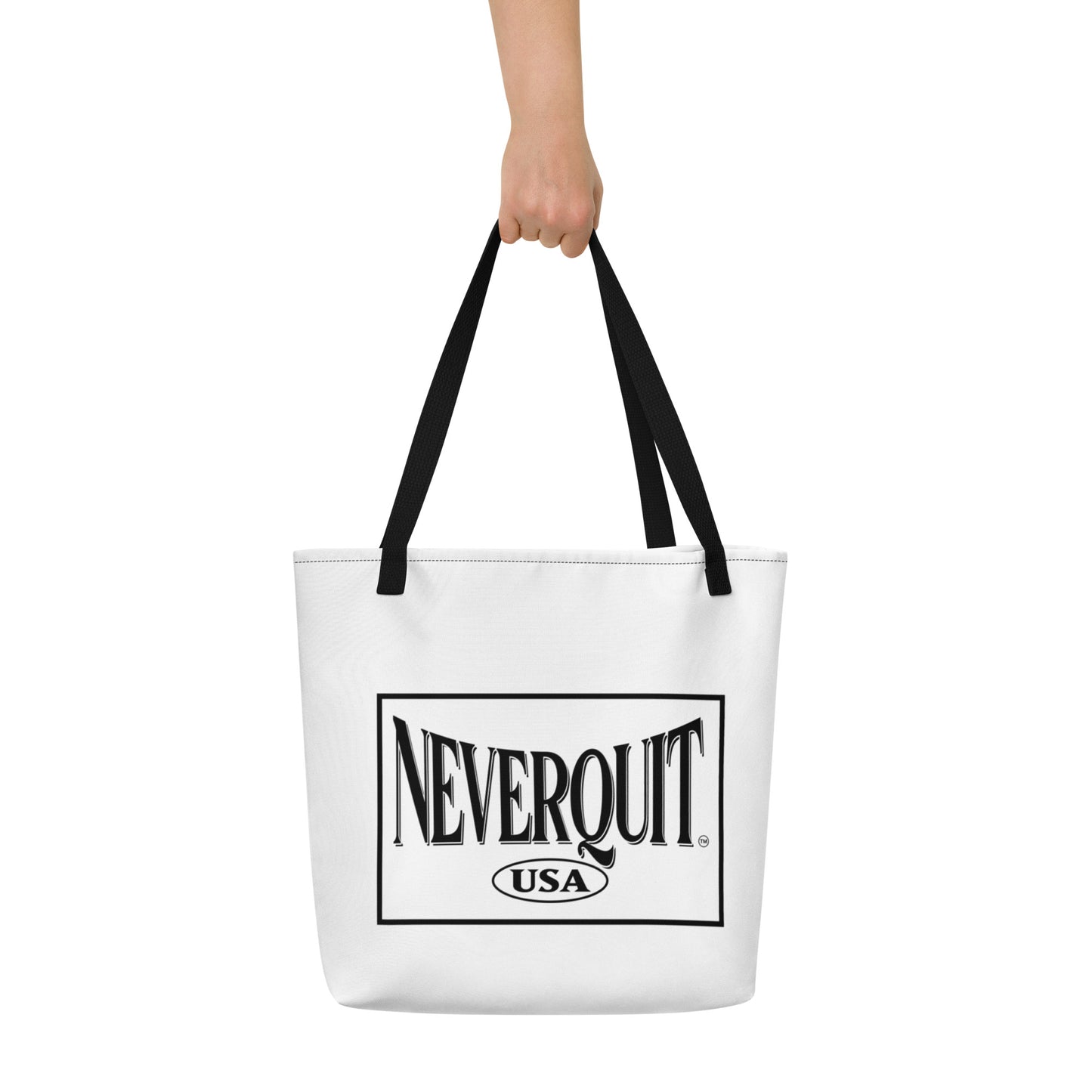 FLY All-Over Print Large Tote Bag