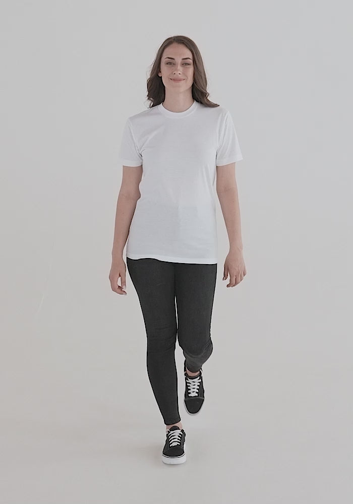 Unisex Crew Neck Tee American Apparel BB401.mp4