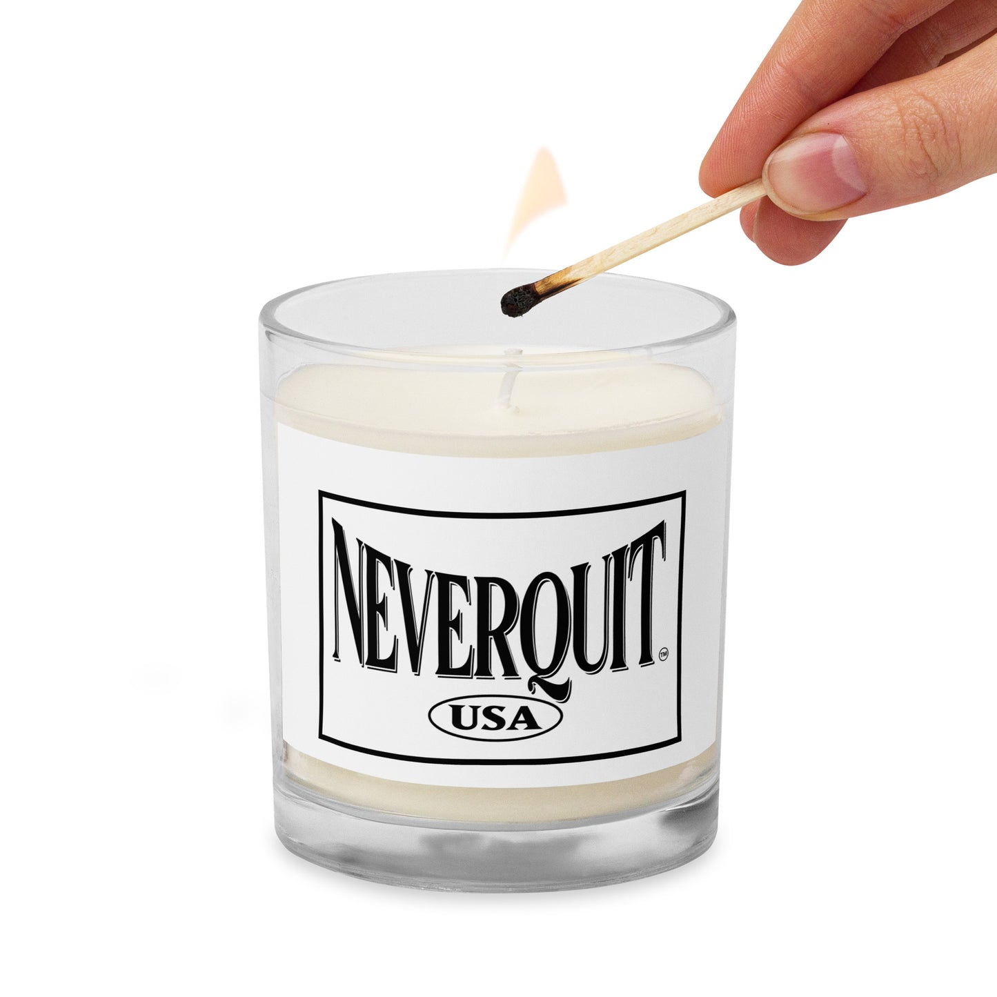 REMINDER Glass Jar Soy Wax Candle