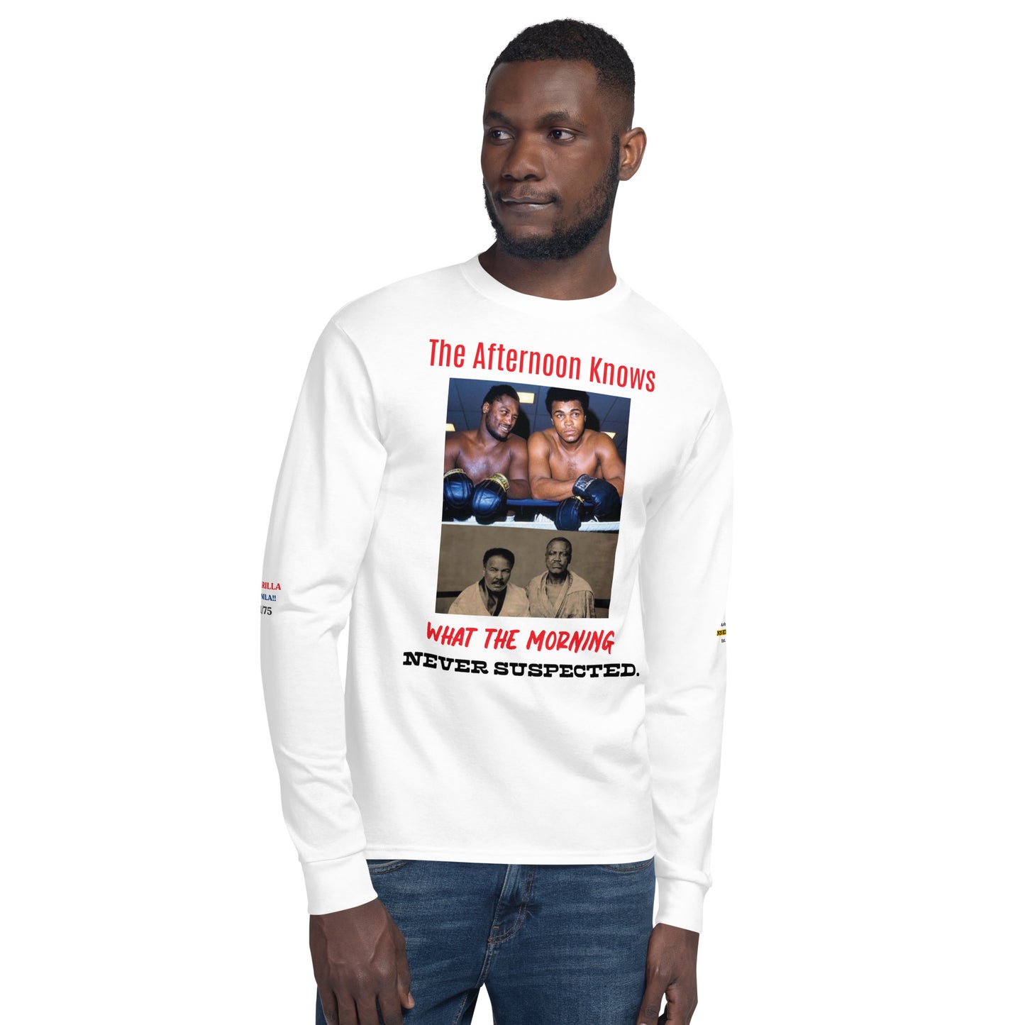 THE AFTERNOON KNOWS Men's Champion Long Sleeve Shirt