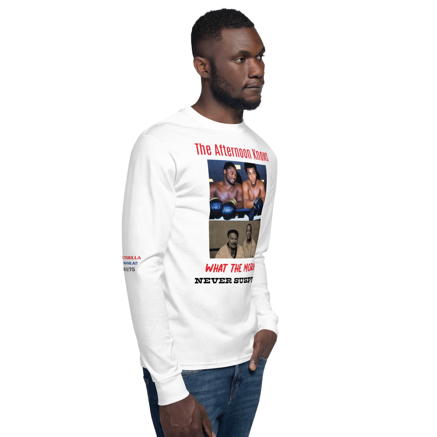 THE AFTERNOON KNOWS Men's Champion Long Sleeve Shirt