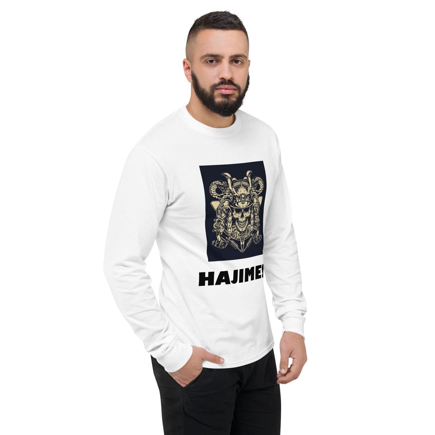 HAJIME Men's Champion Long Sleeve Shirt