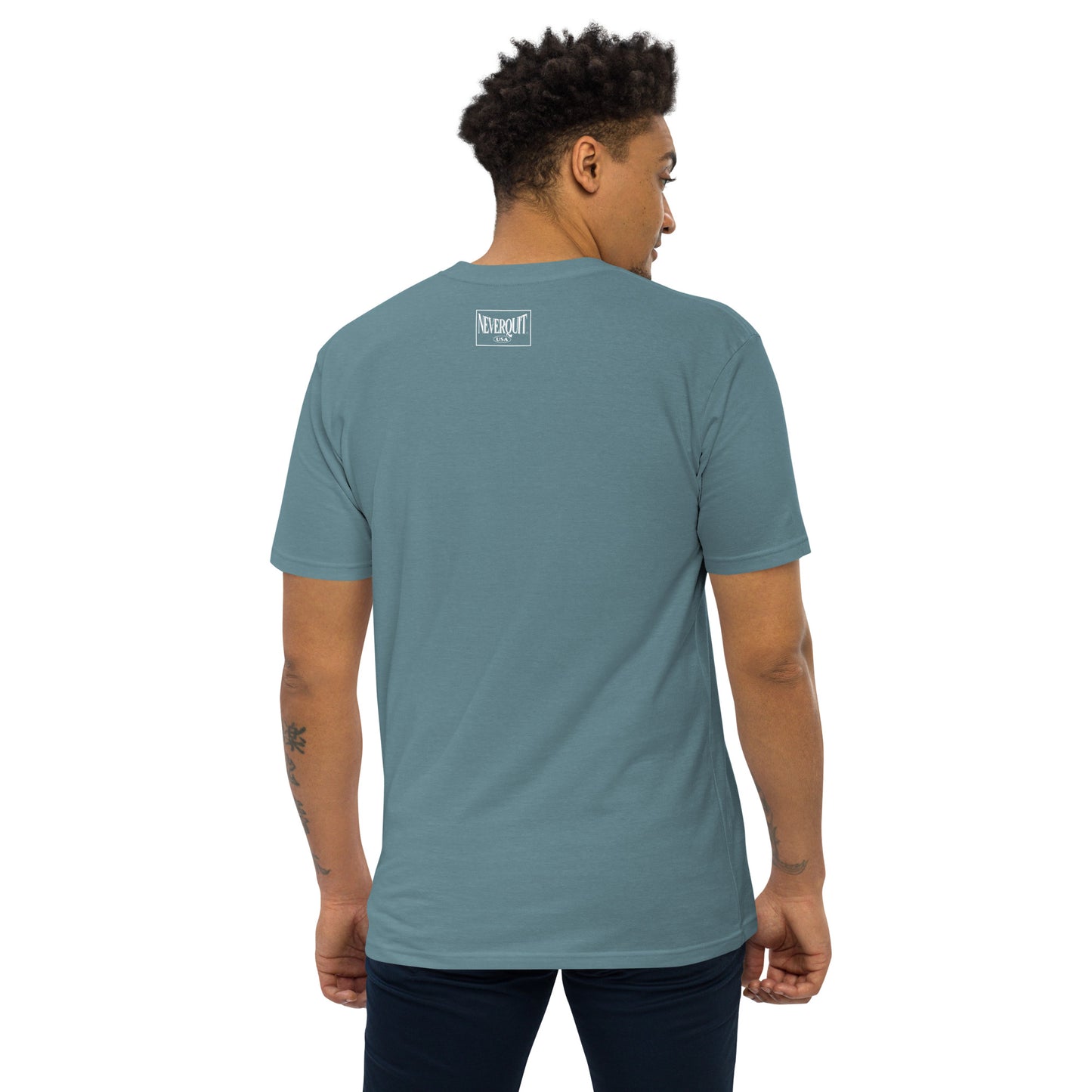 GET BACK UP Men’s Premium Heavyweight Tee