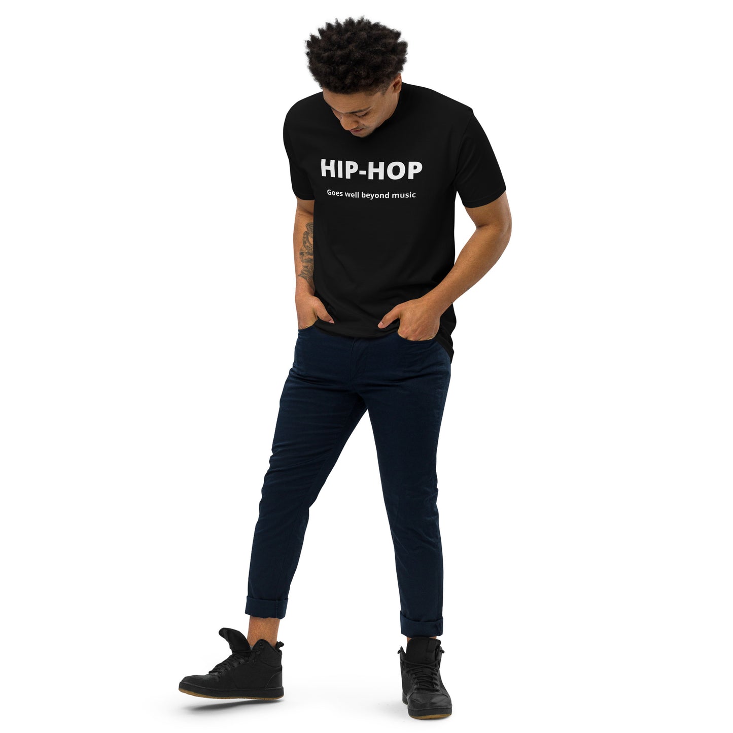 HIP-HOP Men’s Premium Heavyweight Tee