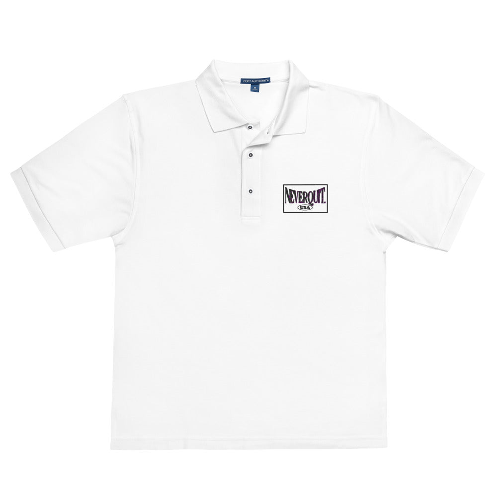 YOLO Men's Premium Polo (White)