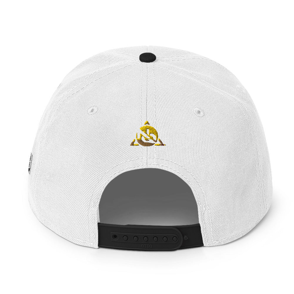 Embroidery Snapback Hat