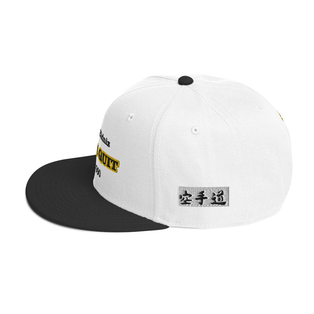 Embroidery Snapback Hat