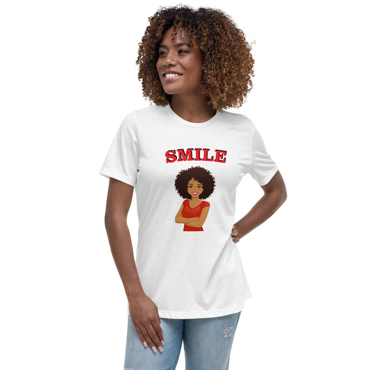 SMILE Women's Relaxed T-Shirt