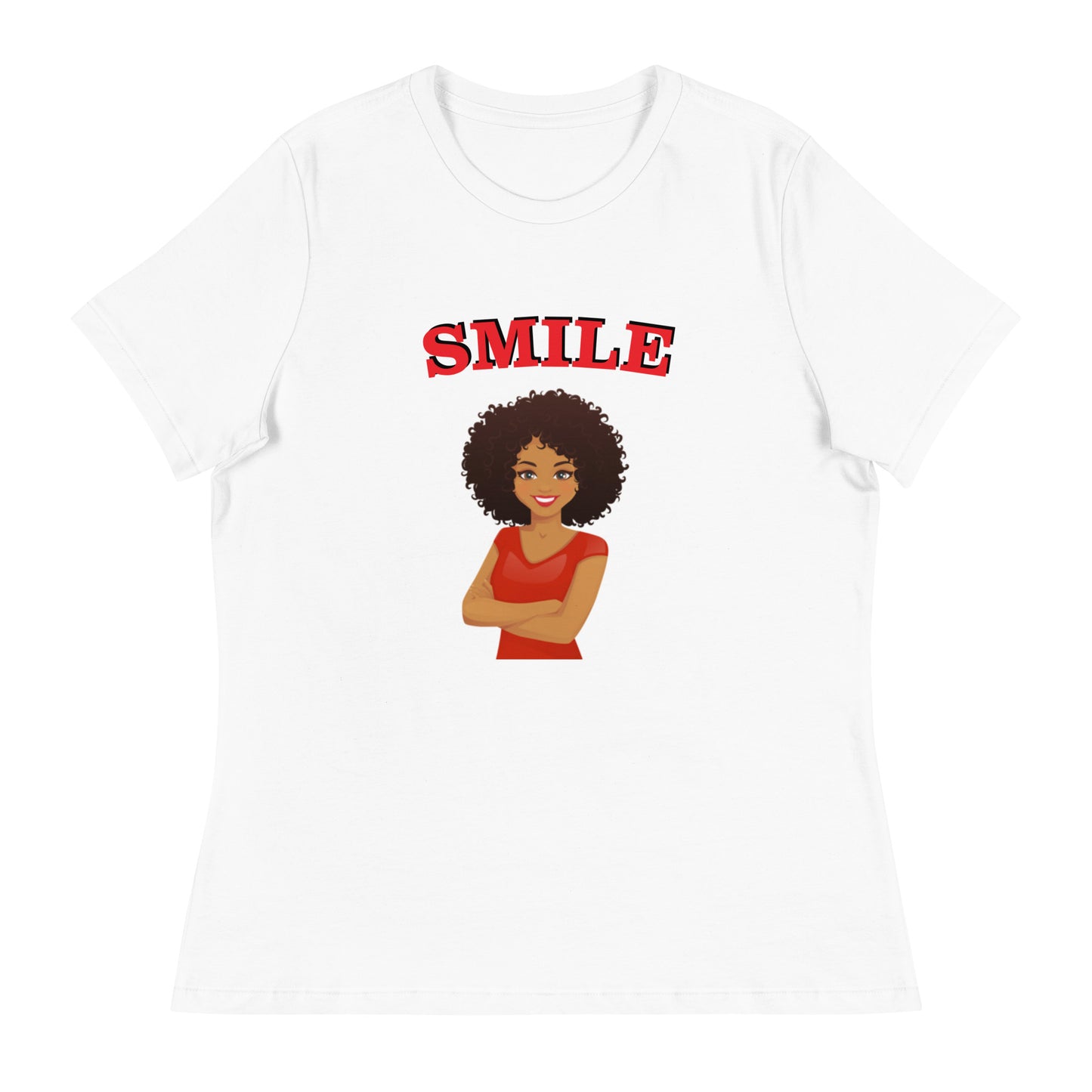 SMILE Women's Relaxed T-Shirt